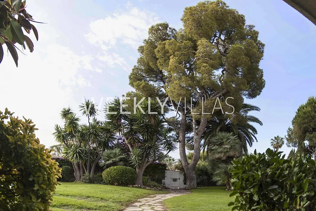 Villa Sitges Tupinetti Beach At 1 Min Walk Amaizing Garden And View Center Sitges 5 Minutes Walk 0*,