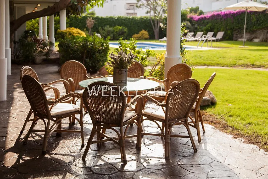Villa Sitges Tupinetti Beach At 1 Min Walk Amaizing Garden And View Center Sitges 5 Minutes Walk