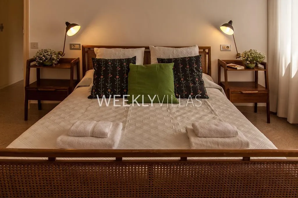 Villa Sitges Tupinetti Beach At 1 Min Walk Amaizing Garden And View Center Sitges 5 Minutes Walk 스페인